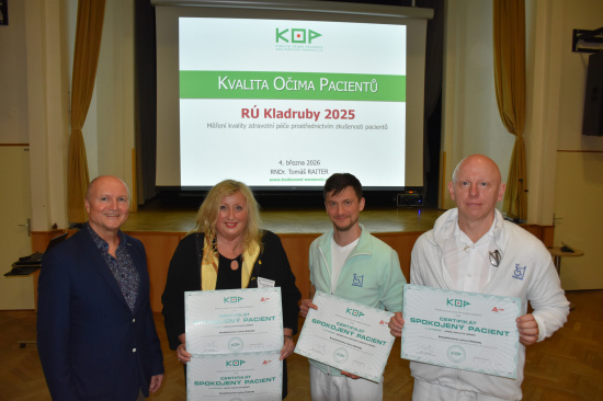 Vyhlášení výsledků KOP 2025