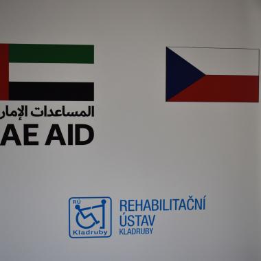 Dar Spojených arabských emirátů pacientům  RÚ Kladruby